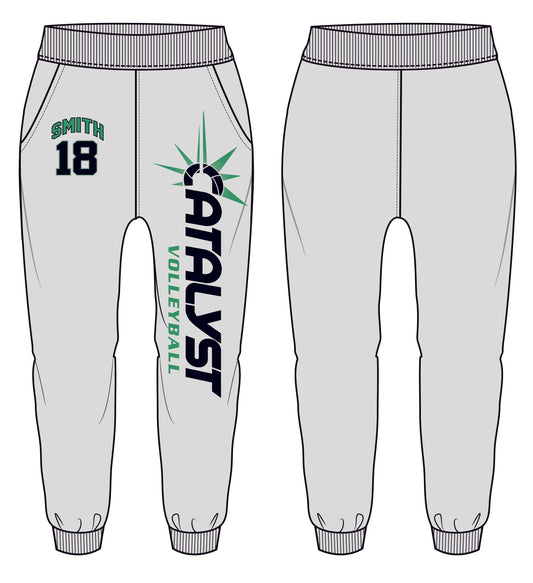 Catalyst Grey Joggers - Customizable