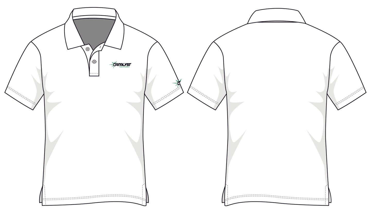 Catalyst White Polo